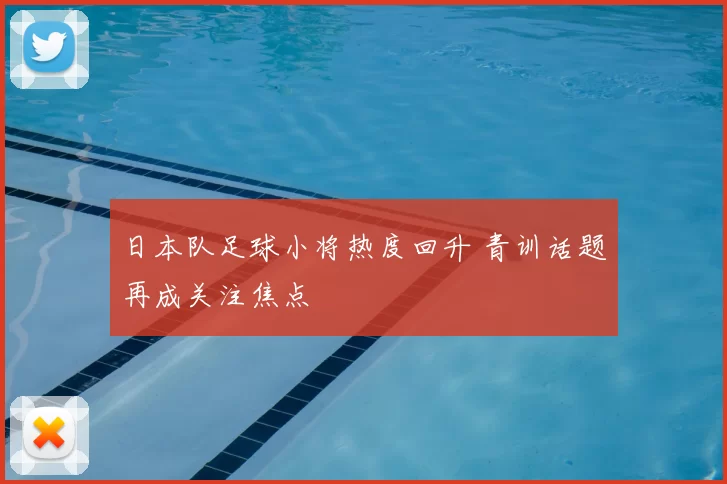 日本队足球小将热度回升 青训话题再成关注焦点